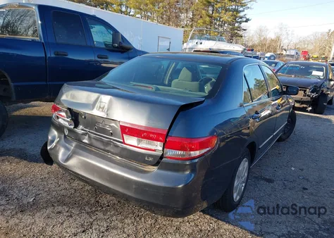 2004 Honda Accord 2.4 Lx from USA, damaged, VIN 1HGCM55314A049503